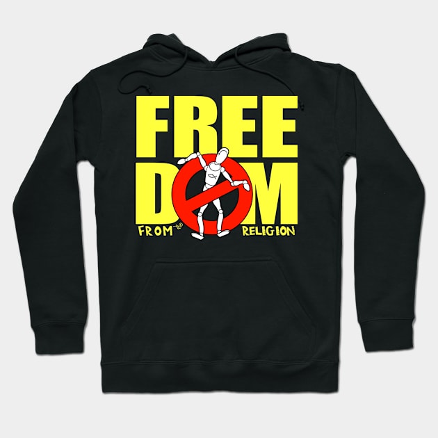 Freedom from Religion by Tai's Tees Hoodie by TaizTeez